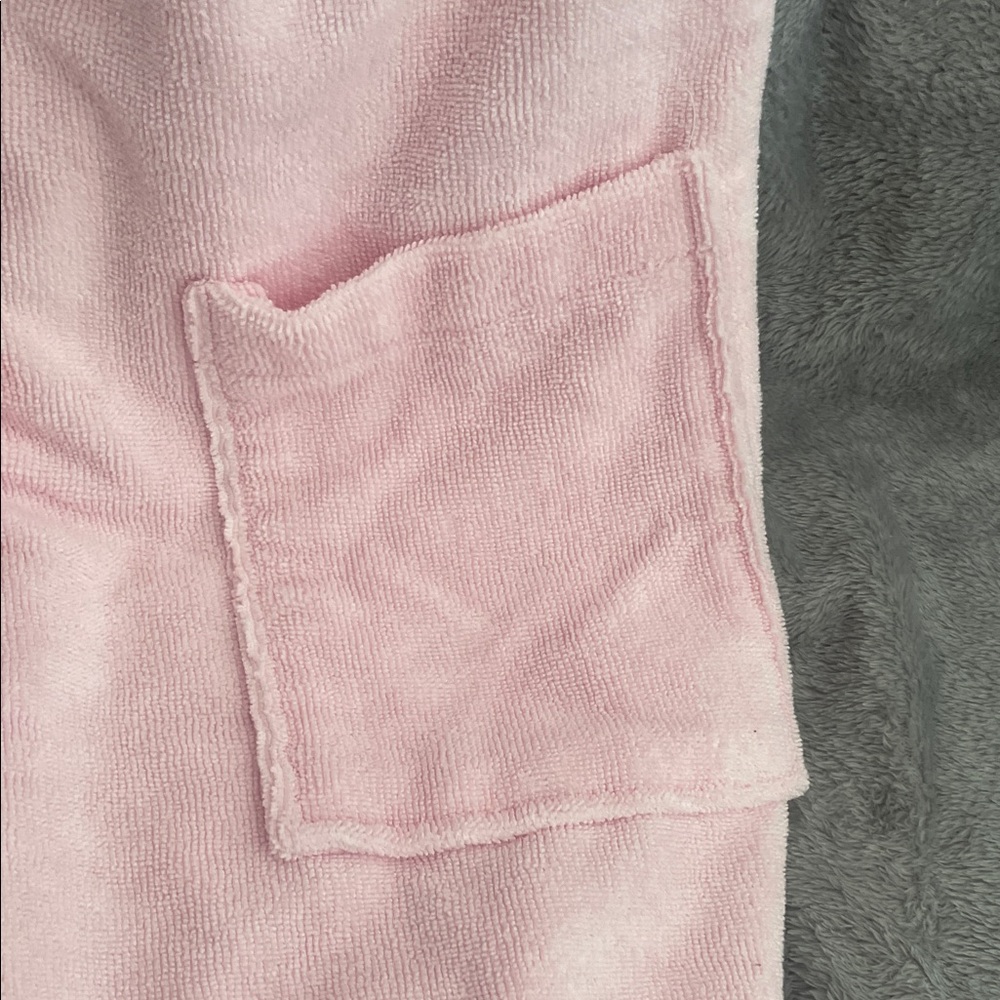 Pink Terry Cloth Swim Coverup - Picture 4 of 4